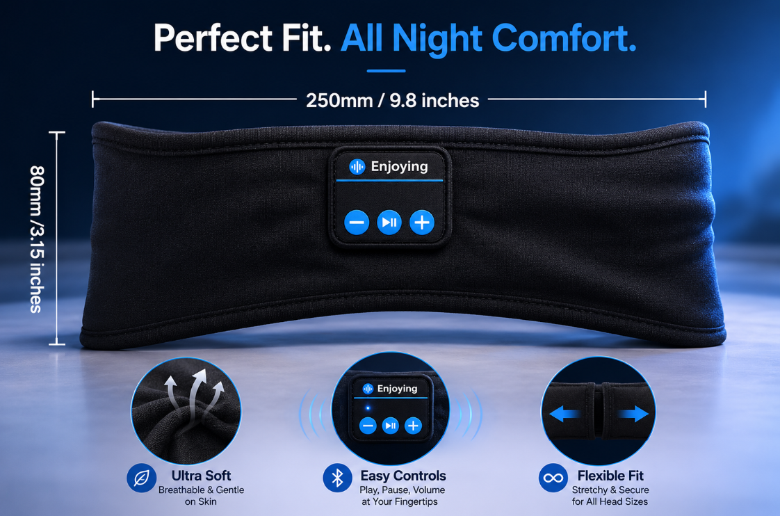 BetterNights™ Deep Sleep Headband
